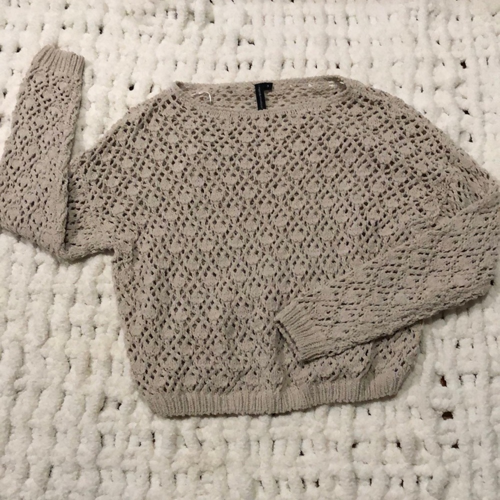 Tan sweater